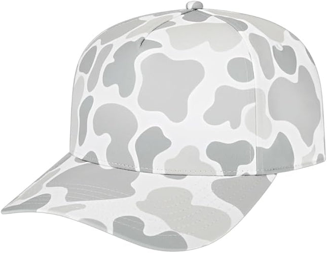 The Hat Pros Cap America i2026 Mid Profile 5-Panel Daybreak Camo Cap w/Quick-Dry Sweatband & Adjustable Snapback
