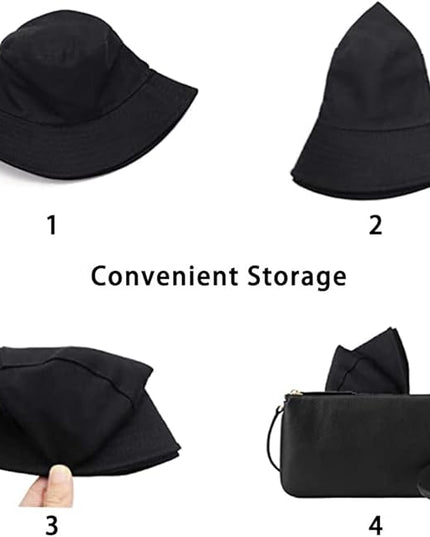 Malaxlx Unisex Bucket Hat Beach Sun Hat Aesthetic Fishing Hat for Men Women Teens, Reversible Double-Side-Wear