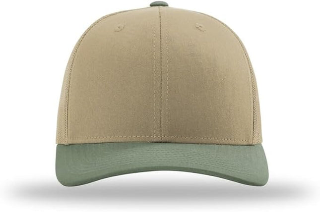 Richardson 112 Classic Six-Panel Adjustable Snapback Trucker Cap | Bulk Packs Available