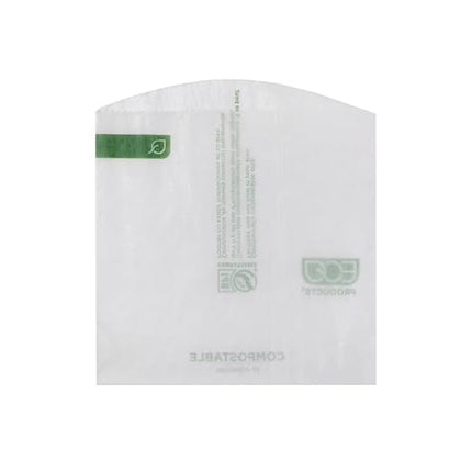 Eco-Products Renewable & Compostable Small Dry Wax French Fry Bags, White Paper, Case of 1000, Made with Renewable Resources, ASTM Compliant, BPI-Certified