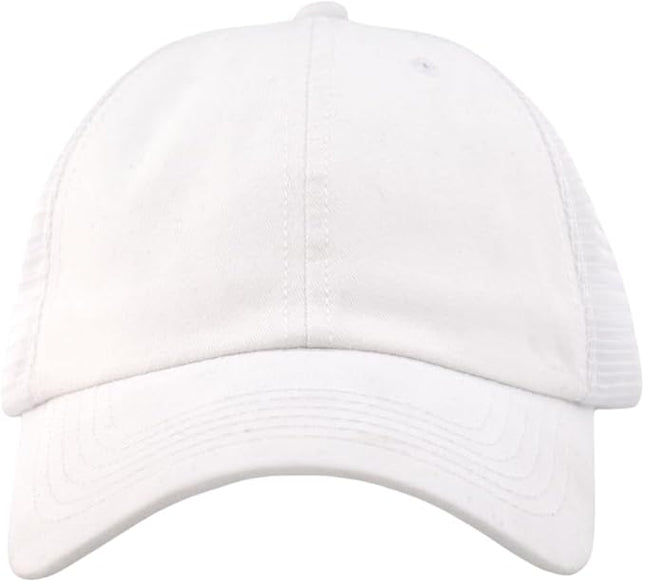 TSSGBL M, L, XL, XXL Snapback Trucker Hats Baseball Caps Adjustable Blank Mesh Back Ball Caps for Men Women