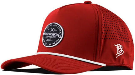 Branded Bills Hardworking PVC Curved 5 Panel Rope, Snapback Closure, Lightweight, Comfortable Baseball Cap