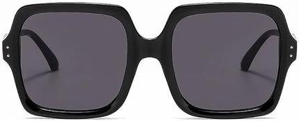 Dollger Oversized Square Sunglasses for Women Big Large Wide Fashion Shades for Men UV Protection Unisex
