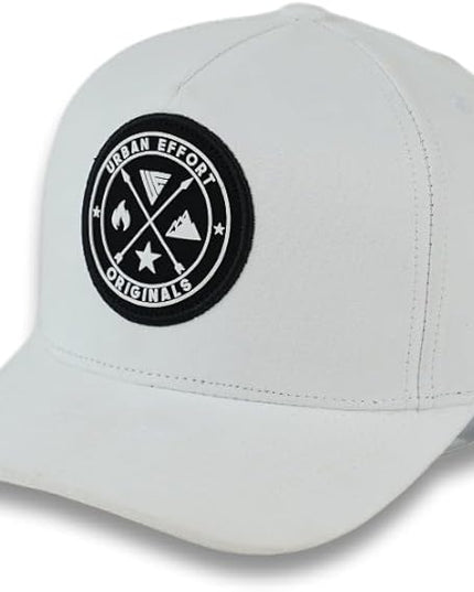 Urban Effort Mesh Back Cap - for Men and Women Baseball Hat 5-Panel Trucker Hat - Great Snapback Closure for Hunting & Hiking