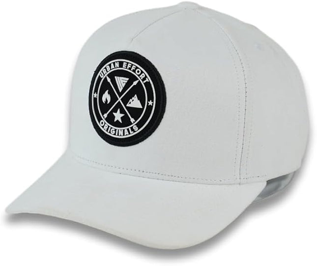 Urban Effort Mesh Back Cap - for Men and Women Baseball Hat 5-Panel Trucker Hat - Great Snapback Closure for Hunting & Hiking