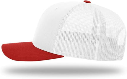 Richardson 112 Classic Six-Panel Adjustable Snapback Trucker Cap | Bulk Packs Available