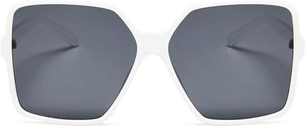 Dollger Oversized Square Sunglasses for Women Big Large Wide Fashion Shades for Men UV Protection Unisex