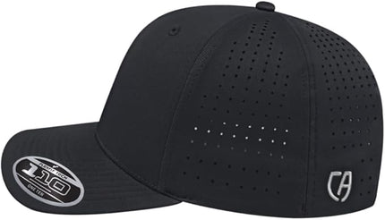 Cap America i8533 Flexfit 110 Perforated Performance Snapback Mid Profile 6-Panel Cap w/UV Guard & Adjustable Snapback