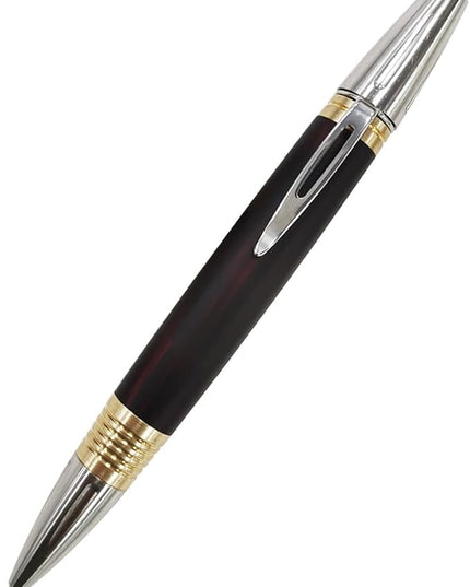 Dr. Metalleung Smooth - Writing Gel Pen: Click Mechanism Stainless Steel Retractable EDC Lightweight Pen - Refillable, Ideal for Precise Note - taking & Gifts