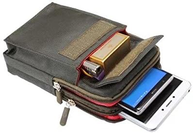 Universal Crossbody Cellphone Purse Waist Pack Bag for Outdoor Sports Moblie Phone Carrying Cases Shoulder Belt Bag Pouch for iPhone X 8/8 Plus Samsung Galaxy Phones Under 6.4'' from WaitingU