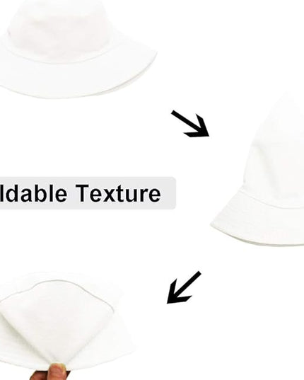 Wheebo 12 Pieces Bucket Hats for Women Summer Beach Fishmen Hat for Lady Adult Unisex Cotton Cap