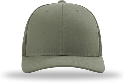 Richardson 112 Classic Six-Panel Adjustable Snapback Trucker Cap | Bulk Packs Available