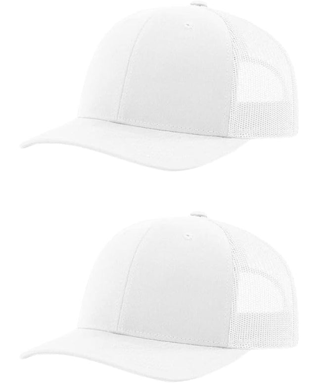 Richardson 112 Classic Six-Panel Adjustable Snapback Trucker Cap | Bulk Packs Available