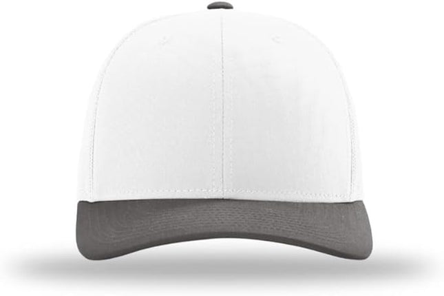Richardson 112 Classic Six-Panel Adjustable Snapback Trucker Cap | Bulk Packs Available