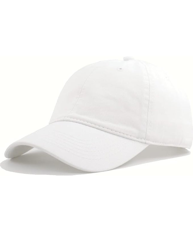 YEANIY Vintage Washed Cotton Plain Baseball Caps Adjustable Unstructured Soft Blank Casual Dad Ball Hats for Men Women