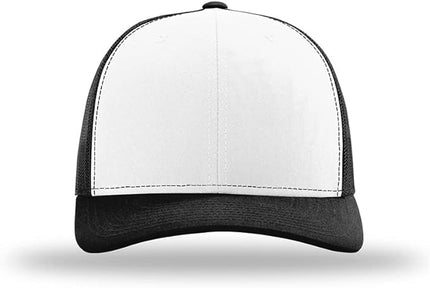 Richardson 112 Classic Six-Panel Adjustable Snapback Trucker Cap | Bulk Packs Available