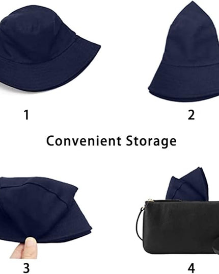 Malaxlx Unisex Bucket Hat Beach Sun Hat Aesthetic Fishing Hat for Men Women Teens, Reversible Double-Side-Wear