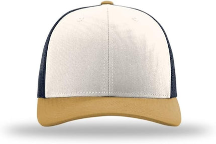 Richardson 112 Classic Six-Panel Adjustable Snapback Trucker Cap | Bulk Packs Available