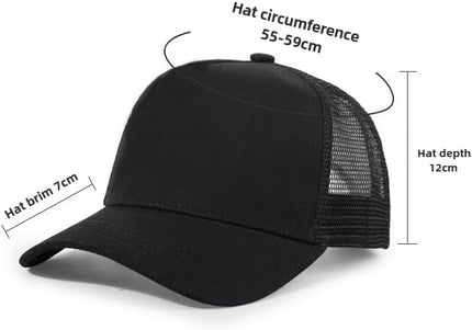 Classic Unisex Various Animal Series Embroidery Farm Adjustable Mesh Snapback Trucker Hat