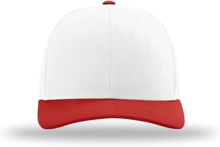 Richardson 112 Classic Six-Panel Adjustable Snapback Trucker Cap | Bulk Packs Available