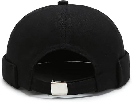 XYIYI Cotton Brimless Docker Cap Adjustable Street Casual Sailor Cap Skullcap Beanie Hat