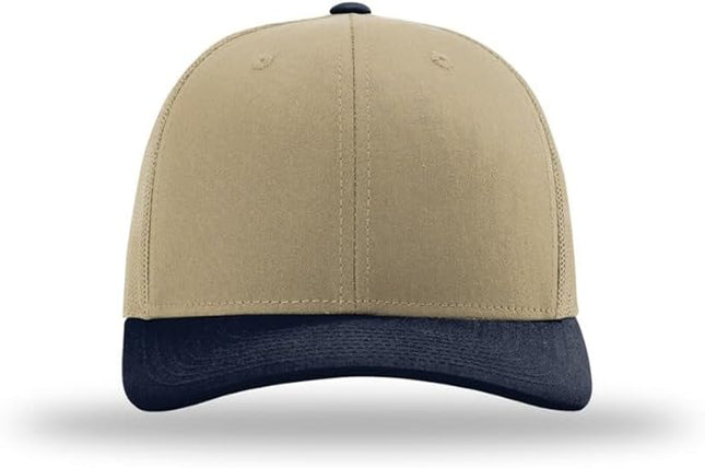 Richardson 112 Classic Six-Panel Adjustable Snapback Trucker Cap | Bulk Packs Available