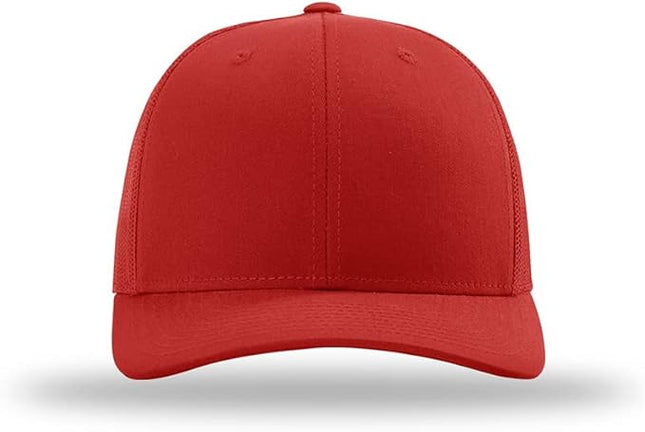 Richardson 112 Classic Six-Panel Adjustable Snapback Trucker Cap | Bulk Packs Available
