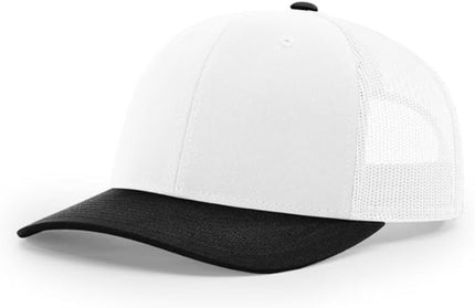 Richardson 112 Classic Six-Panel Adjustable Snapback Trucker Cap | Bulk Packs Available