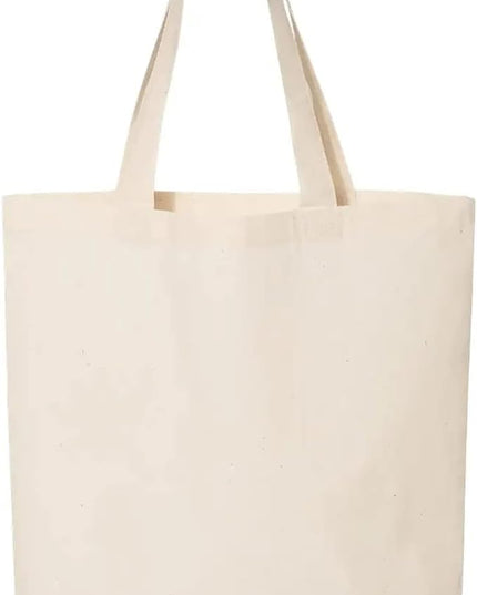 shop4ever Personalized Custom Design Your Own Eco Cotton Tote Reusable Shopping Bag Customizable Gift