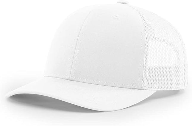 Richardson 112 Classic Six-Panel Adjustable Snapback Trucker Cap | Bulk Packs Available