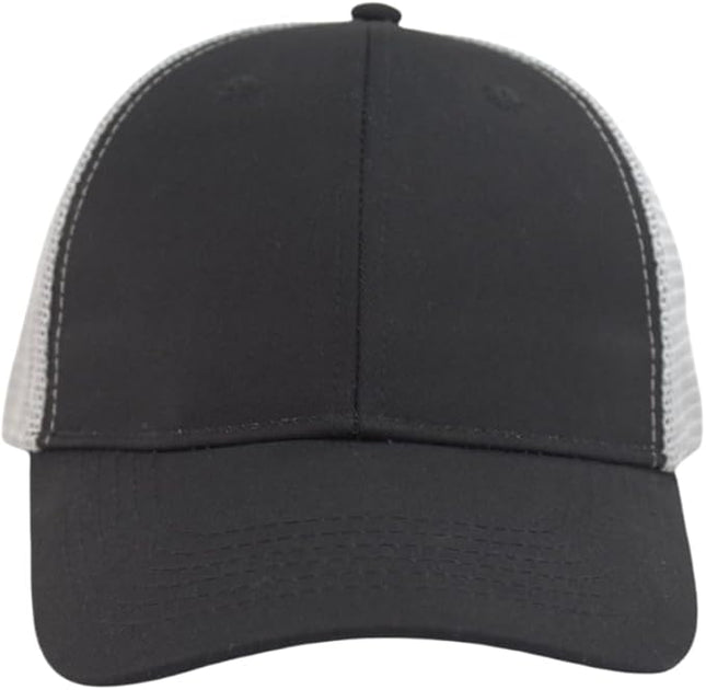 TSSGBL Classic Mesh Trucker Hat, Small & OSFM & XXL Options, Men Women Basic Adjustable Snapback Plain Blank Baseball Cap