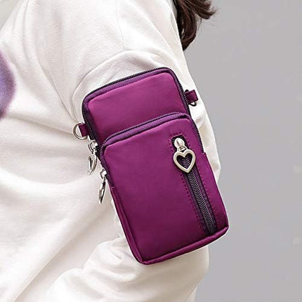Small Crossbody Wallet Phone Bag Women Mini Crossbody Purse Cell Phone Shoulder Bag Mini Wallet Over Shoulder Strap