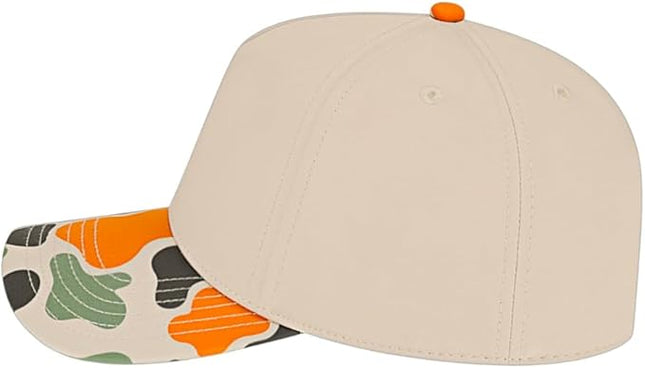 The Hat Pros Cap America i2026 Mid Profile 5-Panel Daybreak Camo Cap w/Quick-Dry Sweatband & Adjustable Snapback