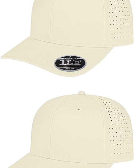 Cap America i8533 Flexfit 110 Perforated Performance Snapback Mid Profile 6-Panel Cap w/UV Guard & Adjustable Snapback