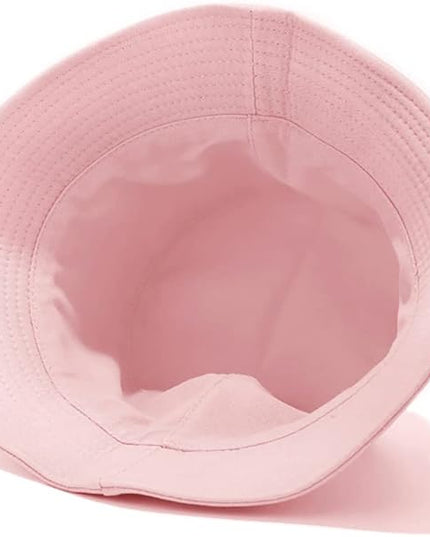 Malaxlx Unisex Bucket Hat Beach Sun Hat Aesthetic Fishing Hat for Men Women Teens, Reversible Double-Side-Wear