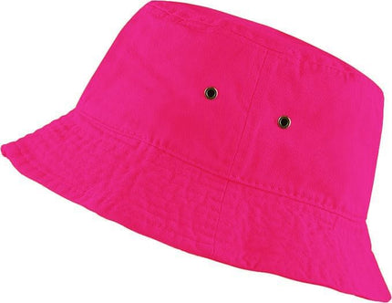 The Hat Depot Bucket Hat - Unisex 100% Cotton & Denim UPF 50 Packable Summer Travel Beach Sun Hat