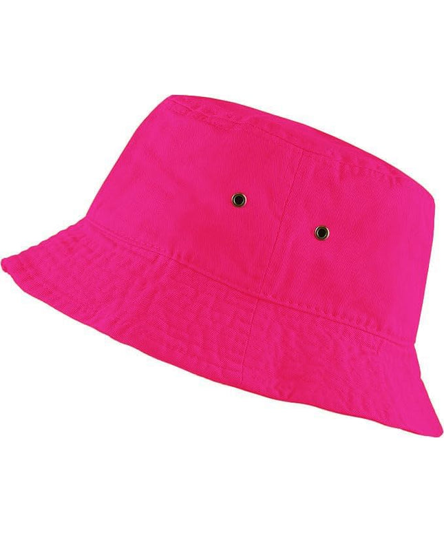 The Hat Depot Bucket Hat - Unisex 100% Cotton & Denim UPF 50 Packable Summer Travel Beach Sun Hat