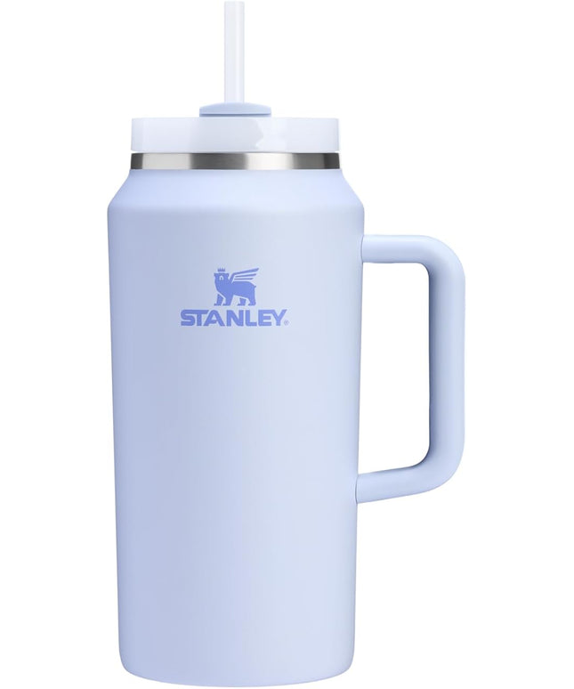STANLEY Quencher H2.0 Tumbler with Handle and Straw 64 oz | Flowstate 3-Position Lid | Large Capacity for Travel & Sports | Insulated Stainless Steel Cup | BPA-Free | Dew Drop