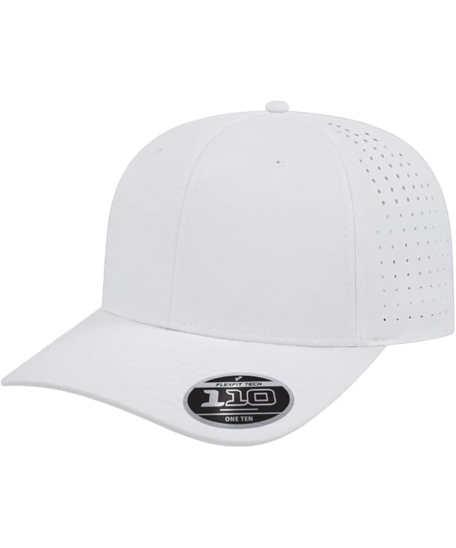 Cap America i8533 Flexfit 110 Perforated Performance Snapback Mid Profile 6-Panel Cap w/UV Guard & Adjustable Snapback