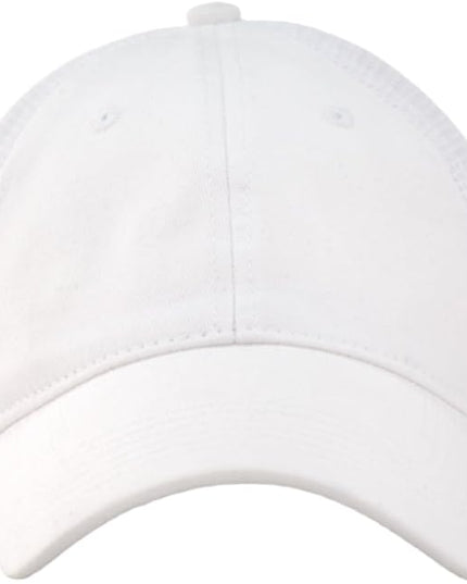 Comfy Vintage Trucker Baseball Hat- M/L/XL/XXL Women Men Unstructured Washed Dad Cap | Snapback | Soft Crown | Soft Mesh