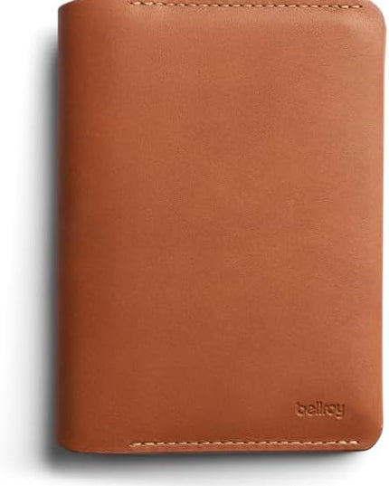 Bellroy Passport Cover (slimline travel wallet/pouch with card slots and space for cash plus travel documents) - Caramel