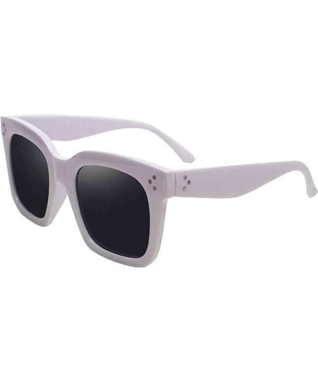 Vintage Women Oversized Sunglasses Designer Luxury Square Sun Glasses UV400 Protection Flat Lens