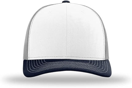 Richardson 112 Classic Six-Panel Adjustable Snapback Trucker Cap | Bulk Packs Available