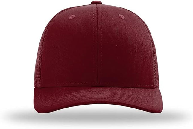 Richardson 112 Classic Six-Panel Adjustable Snapback Trucker Cap | Bulk Packs Available