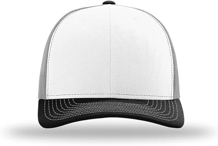 Richardson 112 Classic Six-Panel Adjustable Snapback Trucker Cap | Bulk Packs Available