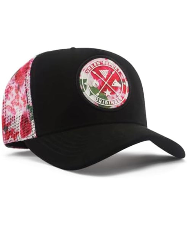 Urban Effort Mesh Back Cap - for Men and Women Baseball Hat 5-Panel Trucker Hat - Great Snapback Closure for Hunting & Hiking