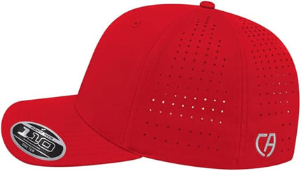 Cap America i8533 Flexfit 110 Perforated Performance Snapback Mid Profile 6-Panel Cap w/UV Guard & Adjustable Snapback