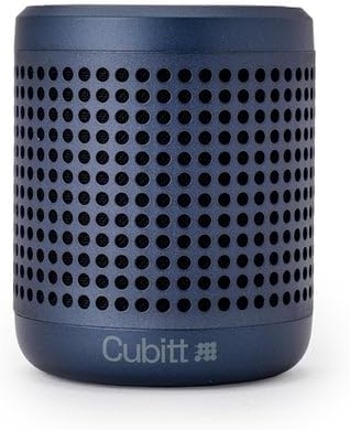 Cubitt Power Go Gen2 Portable Bluetooth Speaker – 16W Loud Sound, Waterproof IPX7, Bluetooth 5.3, Up to 9H Playtime, TWS Pairing, Quick USB-C Charging – Deepest Blue