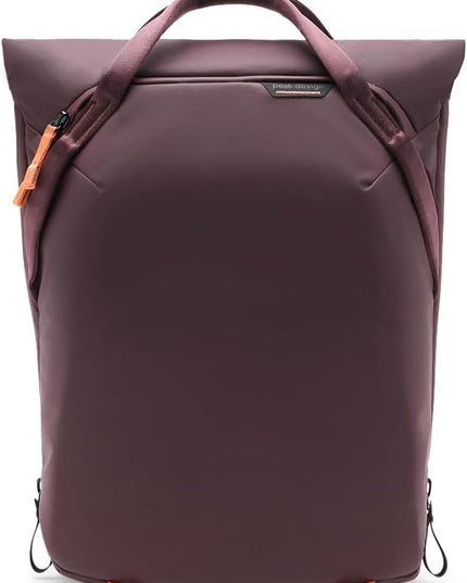 Peak Design Everyday Totepack 20L, Eclipse, Weatherproof Shell, Top and Side Access, FlexFold Dividers, Laptop Sleeve, Internal Pockets, Backpack or Hand Carry, Versatile Tote Bag for Women and Men