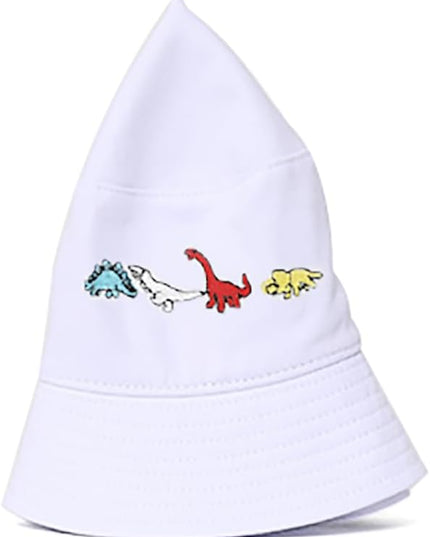 XYIYI Fashion Embroidery Bucket Hat Cotton Beach Fisherman Hats for Women Girls